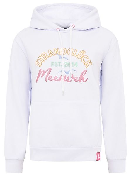 Zwillingsherz Hoodie "Moin Strandglück" Fronttaschen, innen günstig online kaufen