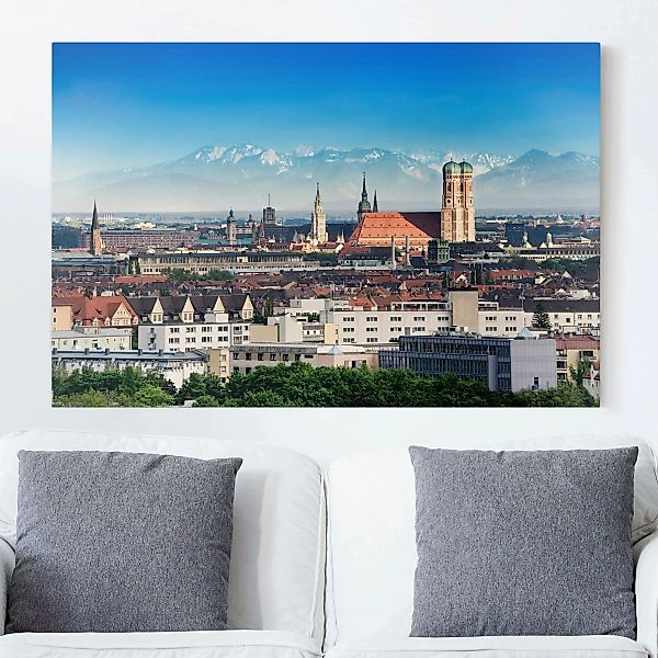 Leinwandbild München - Querformat München günstig online kaufen