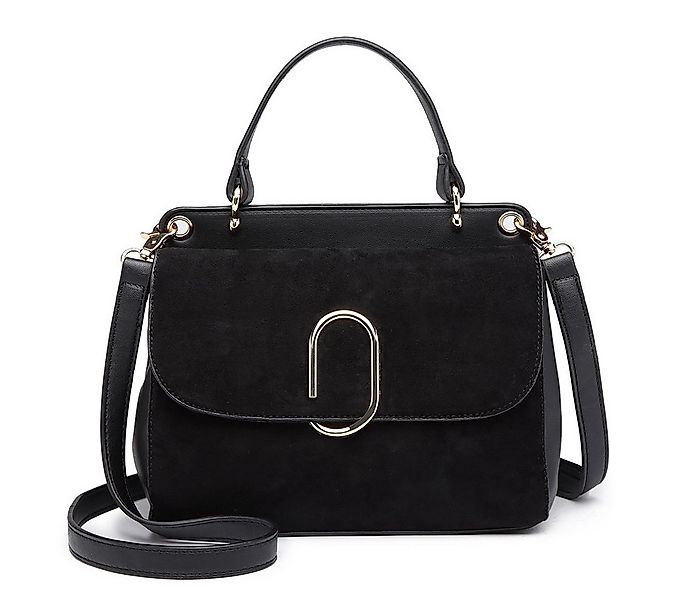 Miss Lulu Umhängetasche Damen Vintage Crossbody Bag mit Kunstleder Mittelgr günstig online kaufen