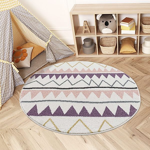 Carpet City Kinderteppich Anime9382, rund, Höhe: günstig online kaufen