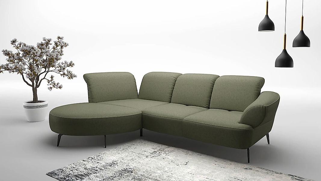 sit&more Ecksofa "Dance, L-Form, inkl. Sitztiefenverstellung" inkl. Click&S günstig online kaufen