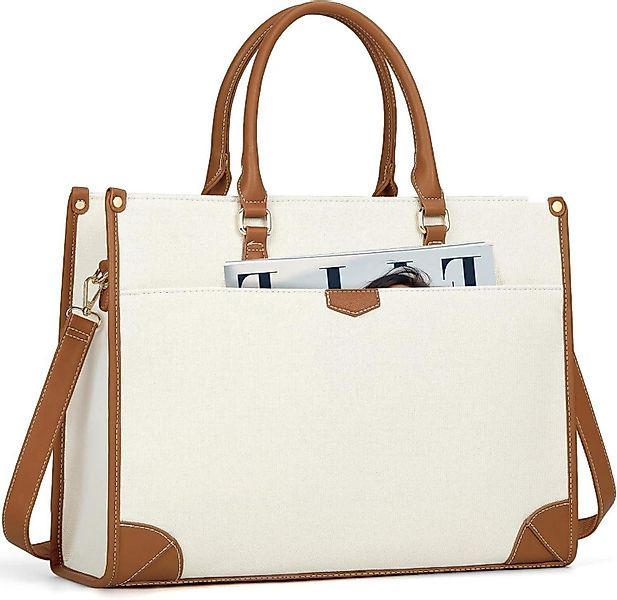 LuxusKollektion Laptoptasche Handtasche Damen Canvas Laptoptasche günstig online kaufen