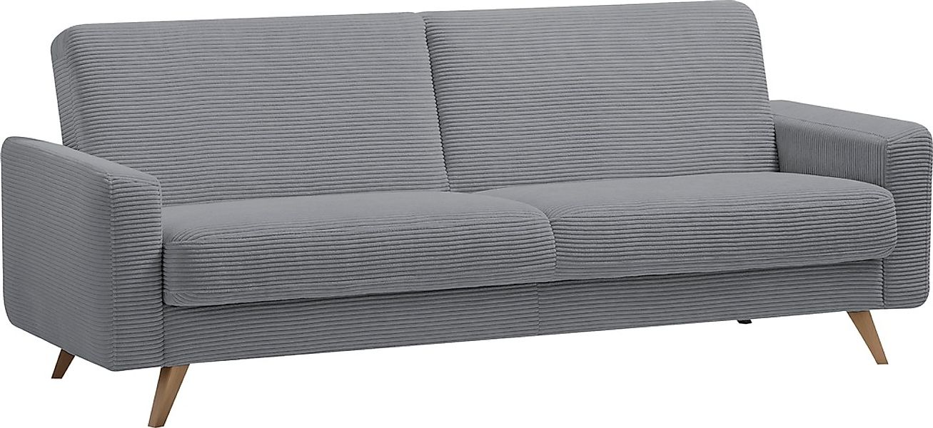 exxpo - sofa fashion 3-Sitzer »Samso, elegant und bequem, aktueller Cord Be günstig online kaufen