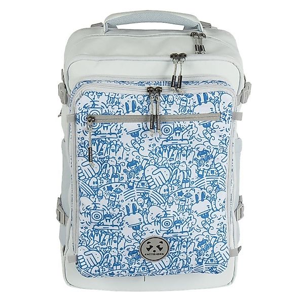 KATTBJØRN Rucksack Eat My Style, weiß, günstig online kaufen