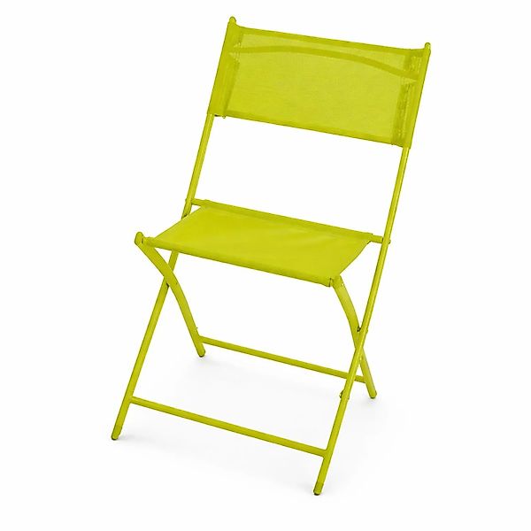 Mojawo Hochlehner Klappstuhl Campingstuhl Gartenstuhl Outdoorstuhl Limegrün günstig online kaufen
