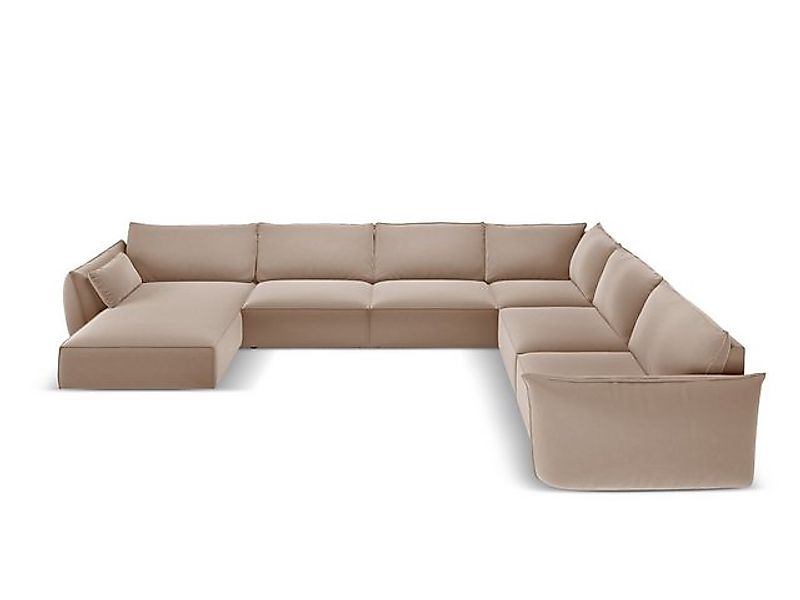 Micadoni Ecksofa Kaelle, Panorama 8-Sitzer günstig online kaufen