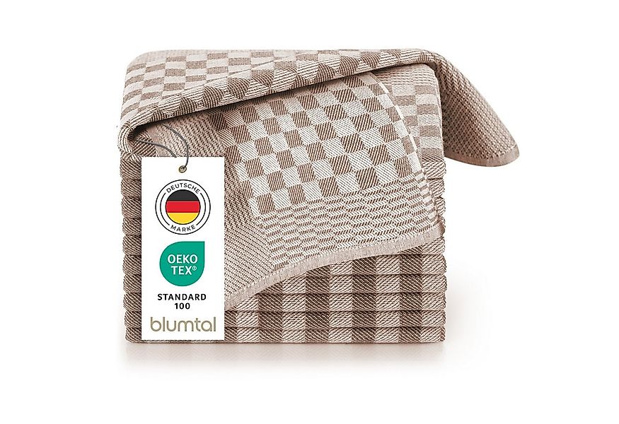 Blumtal Geschirrtuch Premium Geschirrhandtücher in 50 x 70 cm, (Set, 10-tlg günstig online kaufen