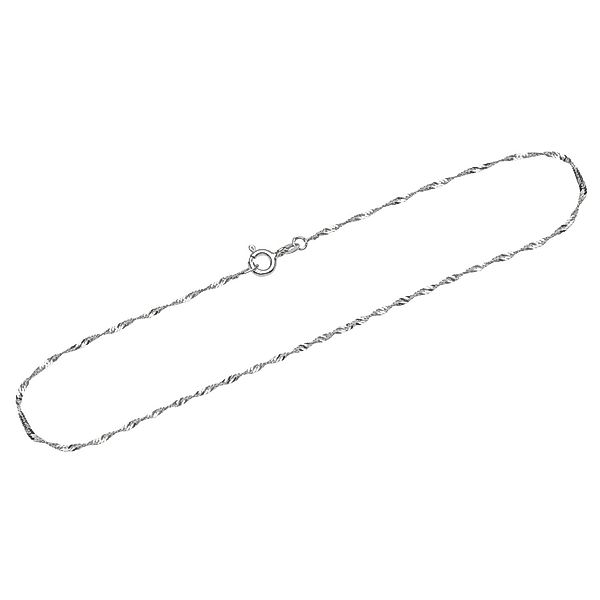 NKlaus Silberarmband Fusskette 925 Silber 26cm günstig online kaufen