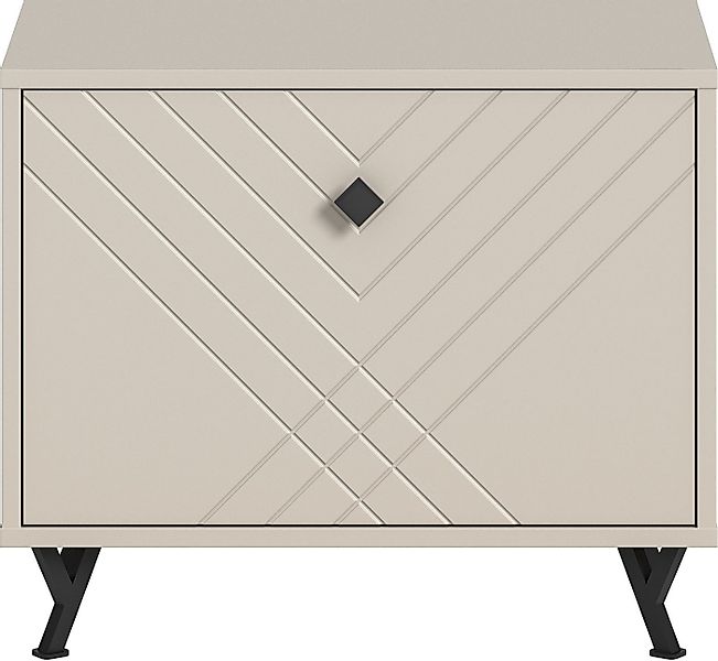 INOSIGN Sitzbank Mento, Breite 57 cm, 1 Klappe, 1 Fach, Metall Knopfgriff & günstig online kaufen