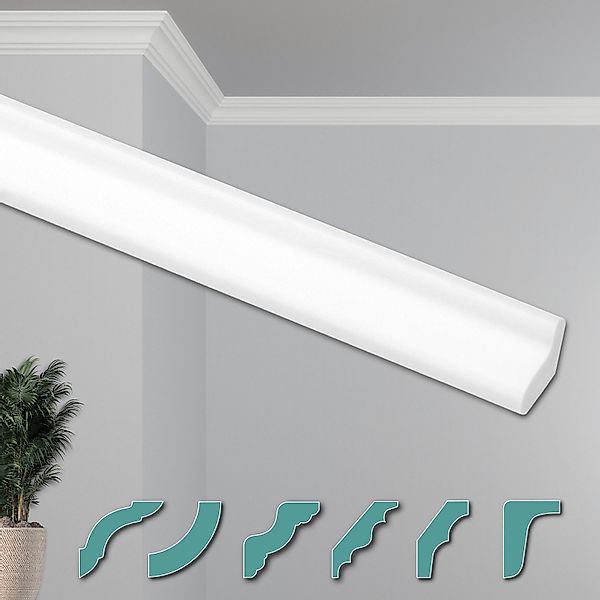 Hexim Deckenleiste ZG5, 20 Meter / günstig online kaufen