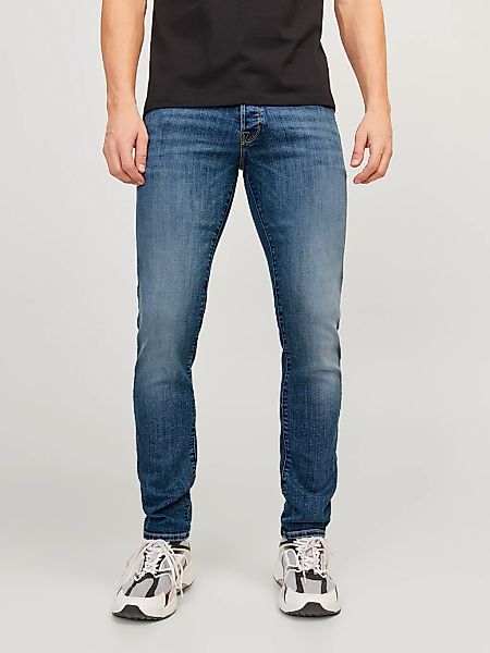 Jack & Jones Slim-fit-Jeans "JJIGLENN – Jeans mit Stretch, niedriger Leibhö günstig online kaufen