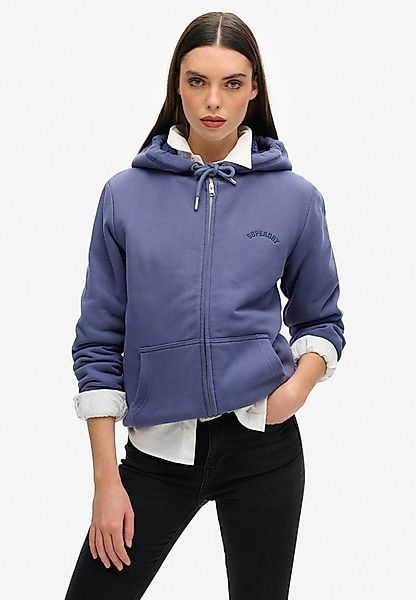 Superdry Kapuzensweatjacke BORG LINED ZIPHOOD günstig online kaufen