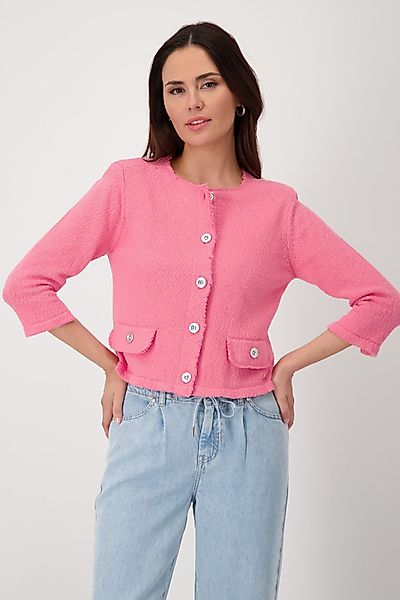 Monari Strickjacke Jacke Basic Strick Flamme günstig online kaufen