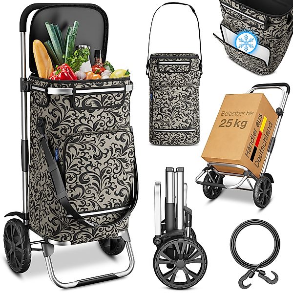 ELONEO Einkaufstrolley praktisch faltbar und extrem leicht – nur 2,3 kg, 43 günstig online kaufen