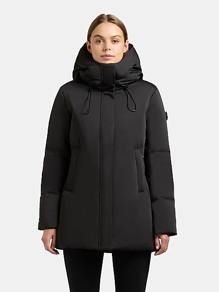 khujo Kurzmantel "Allap" Warmer Damen Mantel mit innenliegenden Rucksack-Tr günstig online kaufen