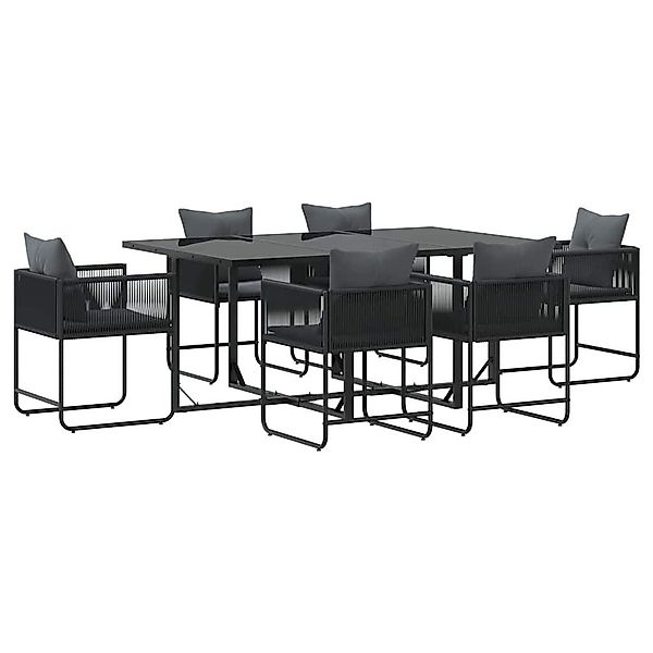 vidaXL Gartenlounge-Set Garten Essgruppe 7 pcs günstig online kaufen