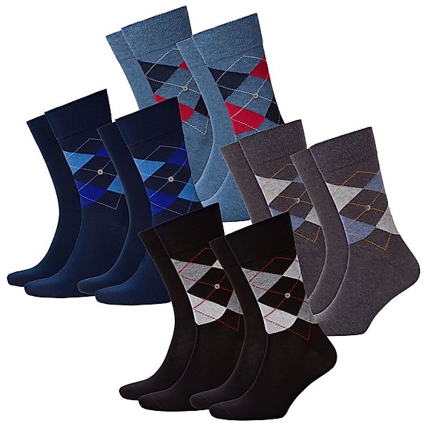 Burlington Herren Socken Everyday Mix 40-46 - 4er 6er 8er Multipack günstig online kaufen