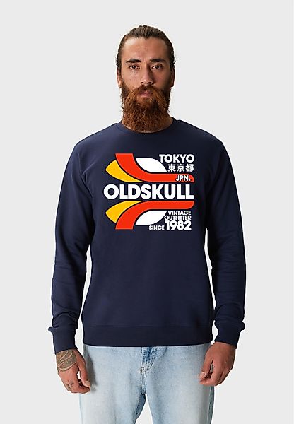 Oldskull Sweatshirt Retro Tokyopolis (1-tlg) mit günstig online kaufen