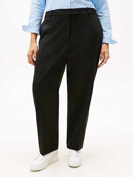 Tommy Hilfiger Curve Anzughose CRV TIMELESS WOOL SLIM STRT PANT in großen G günstig online kaufen