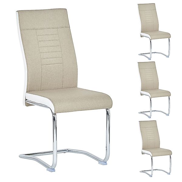 CARO-Möbel Esszimmerstuhl ALBA (4 St), Küchen günstig online kaufen
