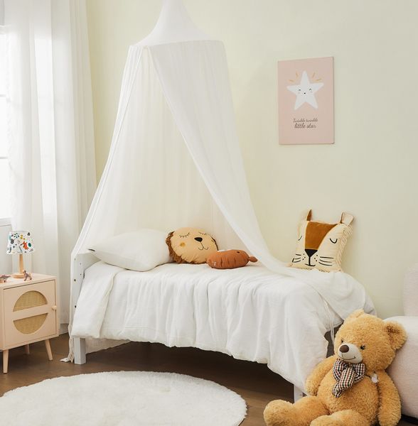 Alavya Home® Betthimmel Baldachin Kinderzimmer Bio-Baumwolle günstig online kaufen