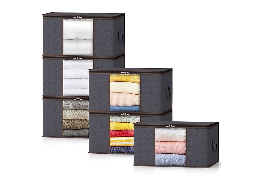 Lifewit Aufbewahrungsdose Groß Aufbewahrungsbox mit Deckel (6 St) günstig online kaufen