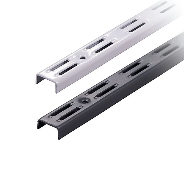 BOOMET Wandregalhalter Wandschienen für Regalsystem 2-reihig, günstig online kaufen