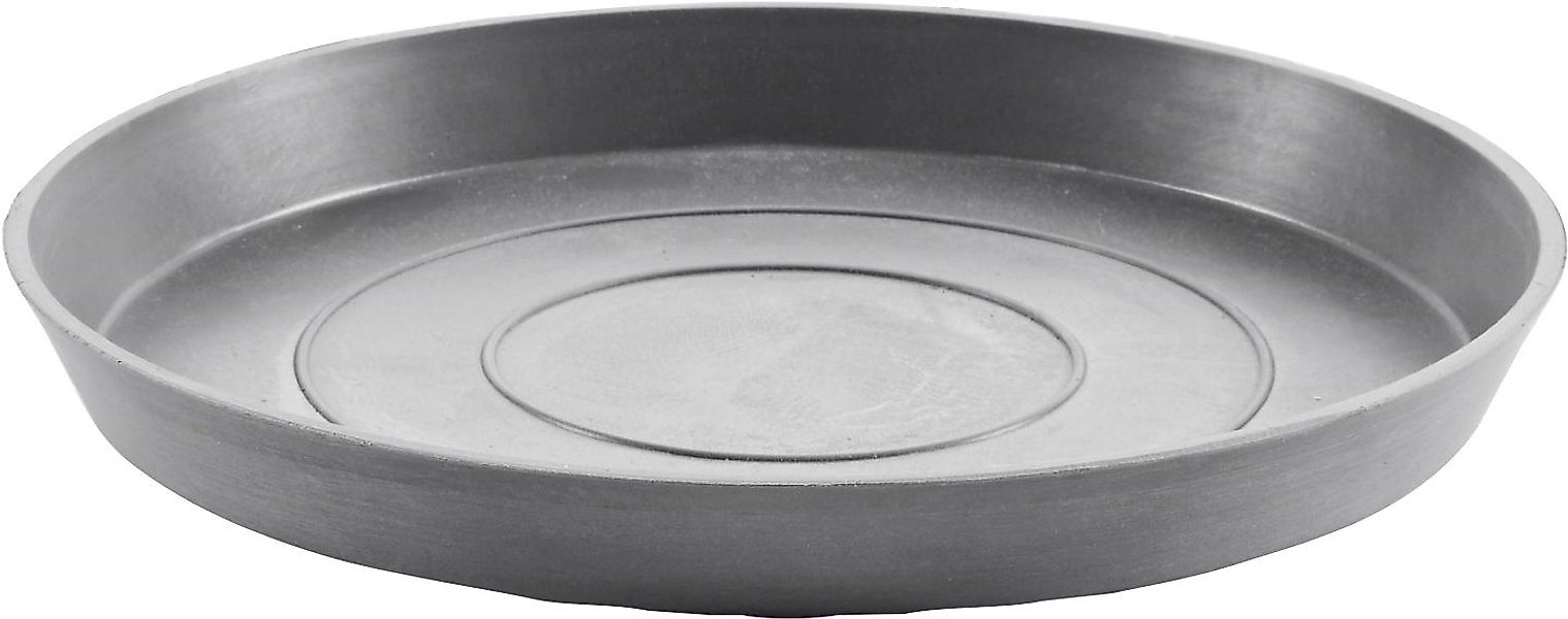ECOPOTS Blumentopfuntersetzer ROUND SAUCER Grey, BxTxH: günstig online kaufen