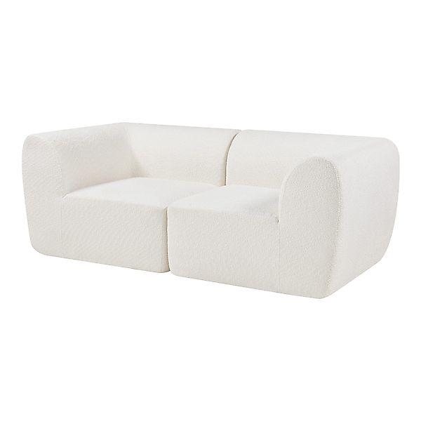 en.casa Sofa, 2-Sitzer »Hurvas« Bouclé 76 günstig online kaufen