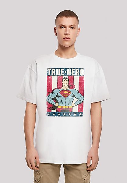 F4NT4STIC T-Shirt "Superman Superheld True Hero" Print günstig online kaufen