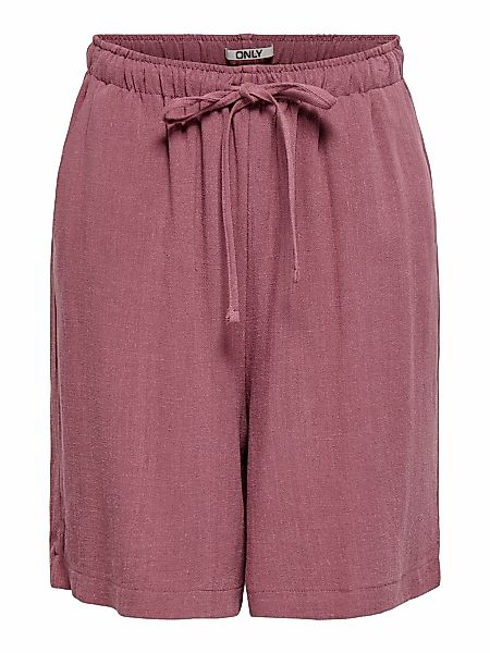 ONLY Shorts "ONLSIESTA MW PULL-UP LIN BL SHORTS NOOS" loose fit, Jersey, Vi günstig online kaufen