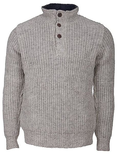 DEPROC Active Wollpullover Wollpullover mit Fleece ELKFORD MEN CS günstig online kaufen