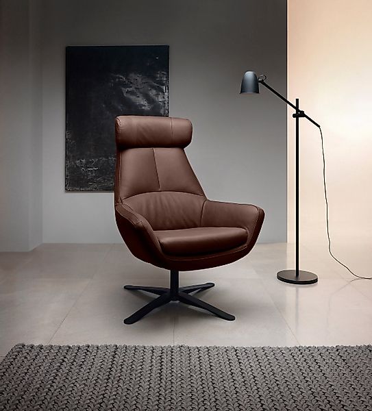 BETYPE Drehsessel "Be Organic High Back, Loungesessel, Hochlehnsessel" in e günstig online kaufen