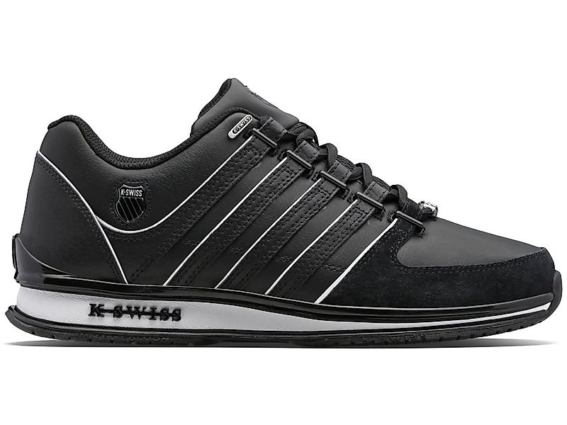 K-Swiss Rinzler Leder schwarz/weiss Herren Sneaker günstig online kaufen