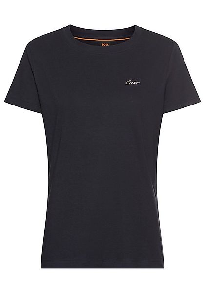BOSS ORANGE T-Shirt Esogo HW Premium Damenmode mit gesticktem Logo günstig online kaufen