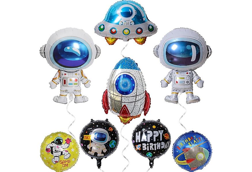 UE Stock Dekofigur 7 tlg. Geburtstag Weltraum Party Deko Kindergeburtstag M günstig online kaufen