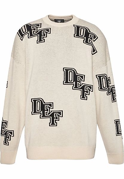 DEF Rundhalspullover "DEF Herren DEF Knit Crewneck", 1 Stk. günstig online kaufen