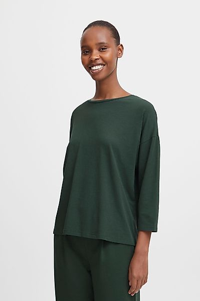 b.young T-Shirt lockere Passform 3/4-Ärmel gestricktes günstig online kaufen