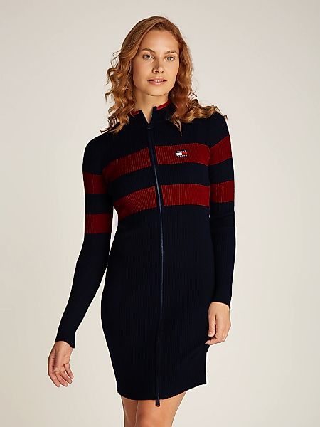 Tommy Jeans Strickkleid "TJW RWB BADGE SWEATER DRESS EXT", mit Logo-Badge günstig online kaufen