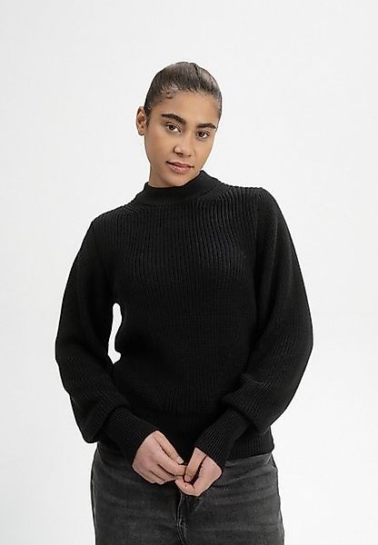 MELA Strickpullover Strickpullover RIYA Rippbündchen günstig online kaufen