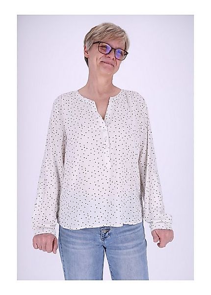 SPLASH OF COLOR Klassische Bluse Schlupfbluse Minimal Print Herzen günstig online kaufen