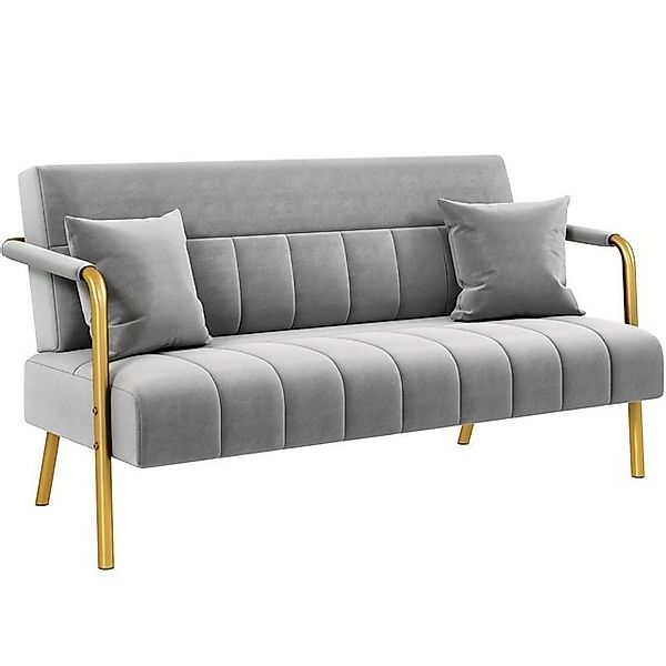 Yaheetech Sofa 1/2-Sitzer Polstersofa, Loveseat fürs Wohnzimmer, mit 2 Lend günstig online kaufen