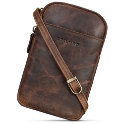 STILORD Handtasche "Loki" Brustbeutel Leder Handytasche günstig online kaufen