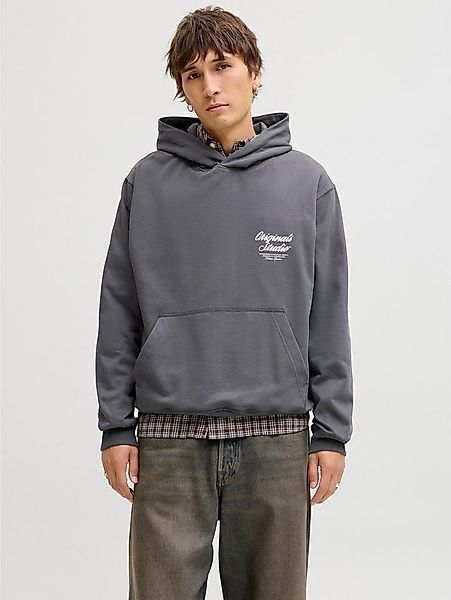 Jack & Jones Kapuzensweatshirt JORNORREBRO TYPO BACK SWEAT HOOD SN mit Prin günstig online kaufen