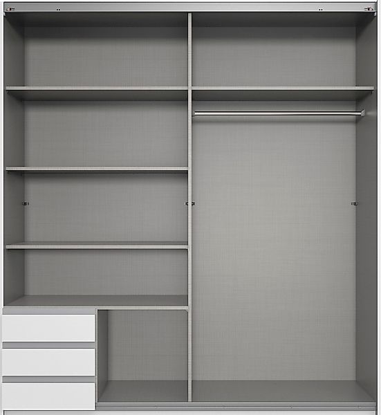 Wimex Schwebetürenschrank "Emden moderner Kleiderschrank mit Spiegel und Sc günstig online kaufen