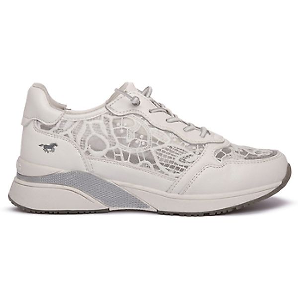 Mustang  Halbschuhe Schnuerschuhe weiss 1358319-1 günstig online kaufen