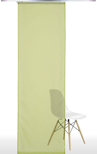 Liedeco Schiebegardine, Klettband (1 St), transparent, günstig online kaufen