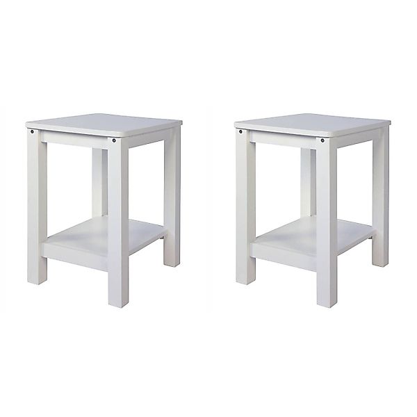 Homestyle4u Sitzhocker Hocker mit Stauraum Weiß günstig online kaufen