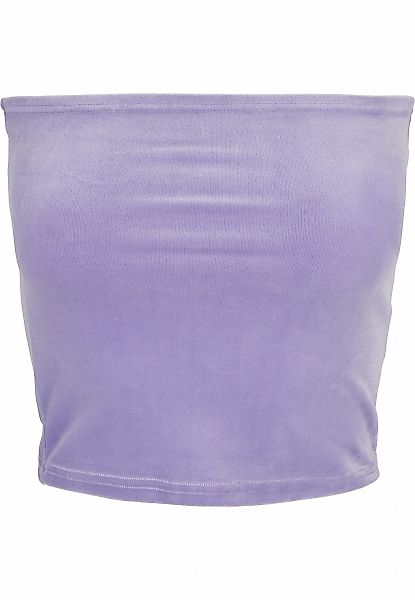URBAN CLASSICS Sport-BH "Urban Classics Damen Ladies Short Velvet Tube Top" günstig online kaufen