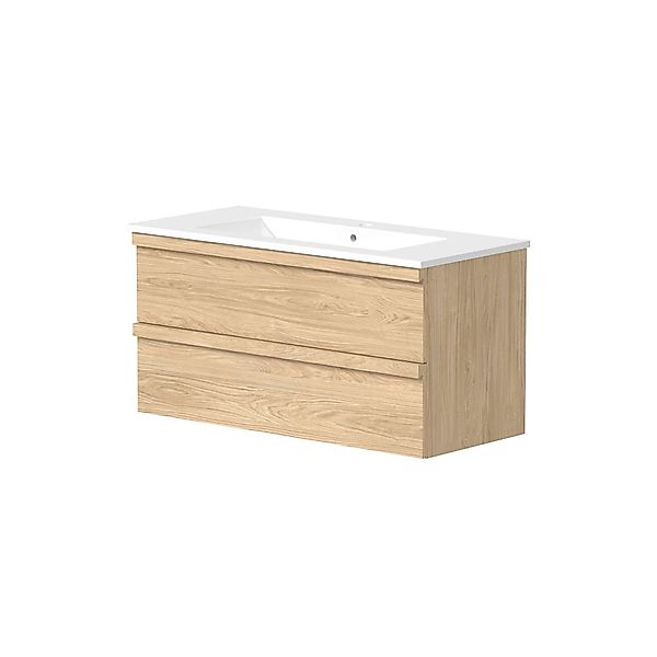 welltime Waschtisch Pure Badmöbel Set Waschbecken günstig online kaufen